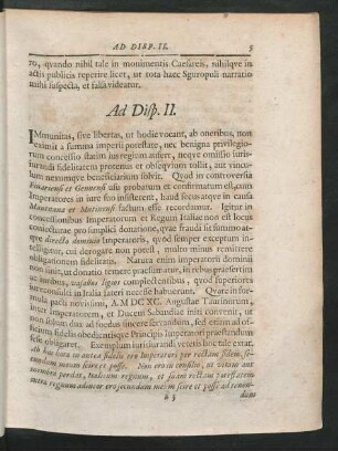 Ad Disp. II.