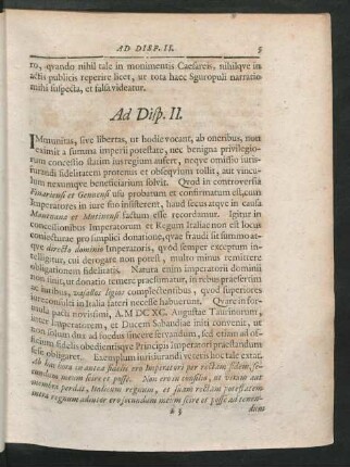 Ad Disp. II.