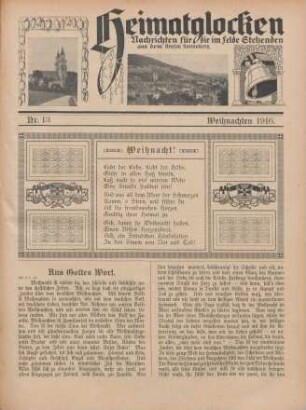 13.1916: Heimatglocken