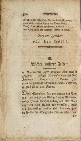 III. Bücher unserer Zeiten.