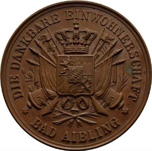 Medaille, 1871?