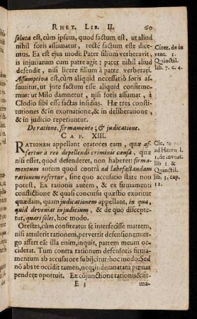 60-72, Caput XIII.-XXIII.