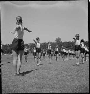 Mädchen beim Sport