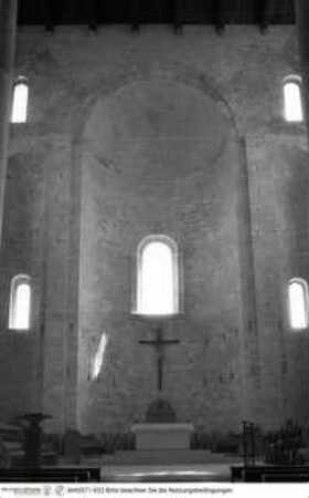 San Nicola Pellegrino, Innenraum, Querhaus der Oberkirche