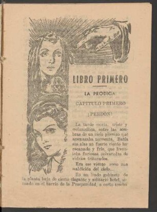 Capítulo primero - ¡Perdón!