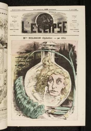 Mlle Nilsson (Orphélie) - par Gill