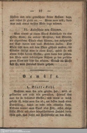 Gemüse