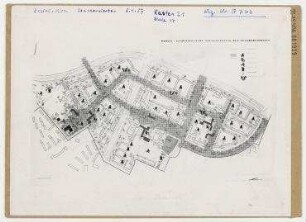 Berlin - Städtebauliche Neugestaltung des Neanderviertels (zwischen Köpenicker Straße und Sektorengrenze). Berlin, Mitte, Neanderviertel/Köpenicker Straße/Prinzenstraße (seit 1960 Heinrich-Heine-Straße)/Neanderstraße (seit 1960 Heinrich-Heine-Straße)/Annenstraße/Dresdener Straße/Schmidstraße/Neue Jakobstraße/Melchiorstraße/Michaelkirchstraße/Engelbecken/Engeldamm