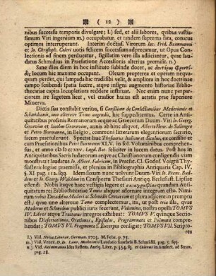 Vindemiarum litterarium specimen ..., 1 : Quo de re libraria universe agitur ...