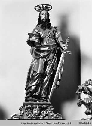 Hauptaltar : Der Heilige Paulus