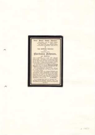 Johnen, Barbara geb. Straeten