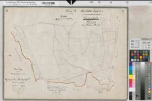Westenfeld (Sundern), Separation Westenfeld, Bl. 2 Brouillonkarte Flur 12