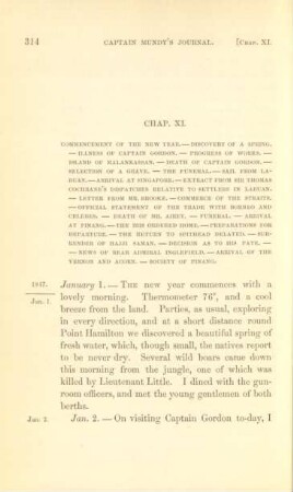 Chap. XI. Commencement of the new year ...