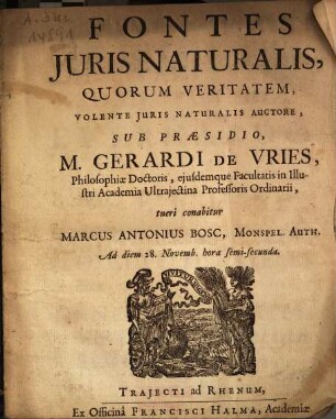 Fontes Iuris Naturalis