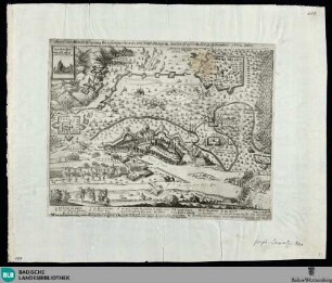 Eigentlicher Abris der belegerung des vesten pas brysachs und sampt dem auszug, welcher ist geschehen den 19. decembris 1638 Jahrs