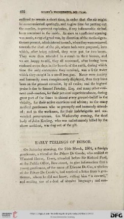 Early feelings of honor