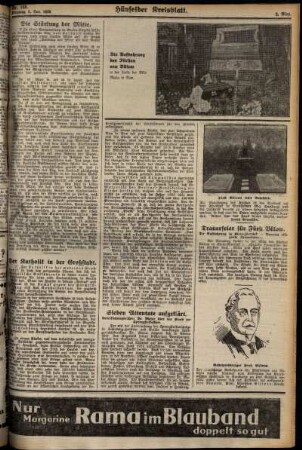 Zweite Ausgabe vom Dienstag, den 05. November 1929.