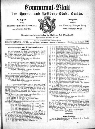 1866,14: No. 14, 8. April 1866