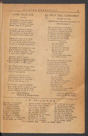 La milonga