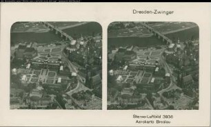 Dresden, Zwinger, Sophienkirche, Residenzschloß, Hofkirche, Elbbrücke