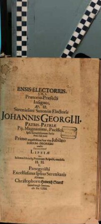 Ensis-electorius S. R. J. Praetorio-Praefecti insigne