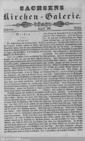 Meißen : 36. Lieferung