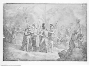 Concorso Accademico 1683, Prima Classe: Hannibal überquert die Alpen, terzo premio