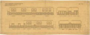 Billing, Hermann; Frankenthal, Zuckerfabrikstr.; Zuckerfabrik, Umbau Verwaltungsgebäude - Großer Büroraum im Erdgeschoss (Wandabwicklung)