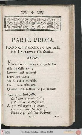 Parte Prima