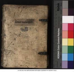 Lvcvbrationes Aliqvot Lavrentii Vallae ad linguæ Latinæ restaurationem spectantes : Quarum catalogum sequenti pagina reperies