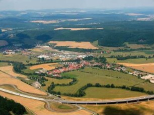 Obermaßfeld-Grimmenthal, Einhausen, Grimmenthal, BAB A 71