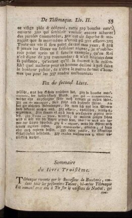 Sommaire du livre Troisième. - Livre Quatrième.