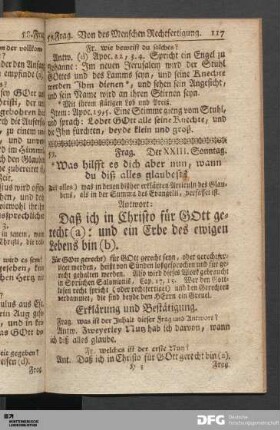 Von des Menschen Rechtfertigung.