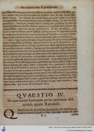 Quaest. IV - VI.