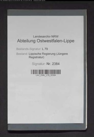 Ortskrankenkasse für die gewerblichen Arbeiter des Amtes Oerlinghausen