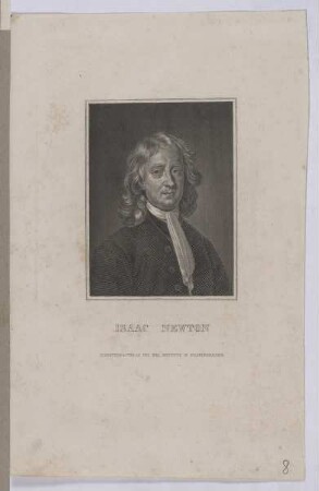 Bildnis des Isaac Newton