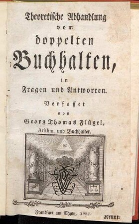 Theoretische Abhandlung vom doppelten Buchhalten : in Fragen und Antworten