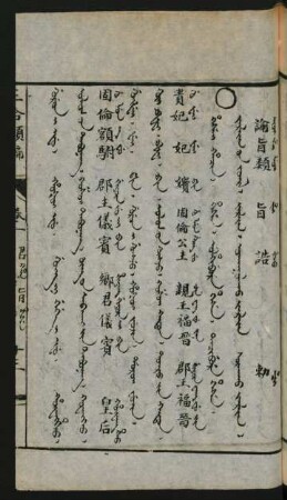 Hesei hacin = Jarliγ-un jüil [Jarliq uv jujil] = 諭旨類