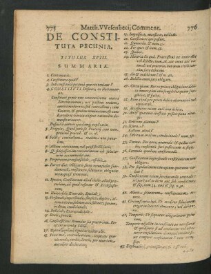 De Constituta Pecunia. Titulus XVIII.
