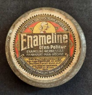 Haushalt / "Enameline" Ofen - Politur