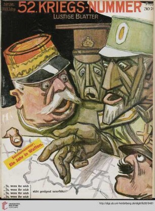 No. 31 (52. Kriegs-Nummer, Sondernummer: Ein Jahr in Waffen)