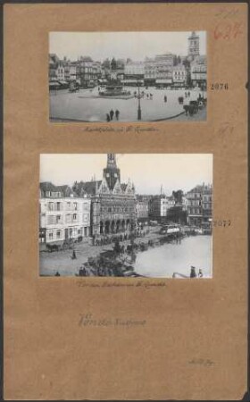 Marktplatz in St. Quentin