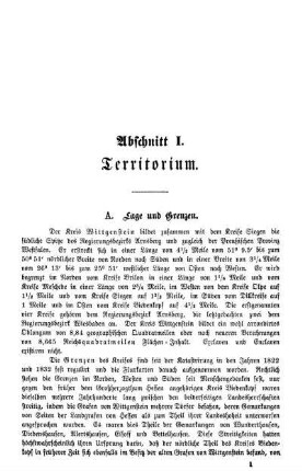 A. Lage und Grenzen