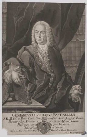 Bildnis des Gebhardvs Christianvs Bastineller