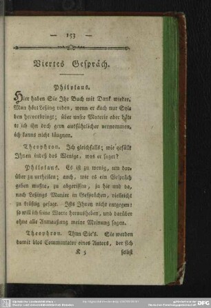 Viertes Gespräch