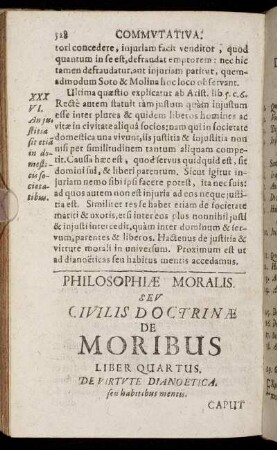 Liber quartus. De Virtute Dianoetica seu habitibus mentis.