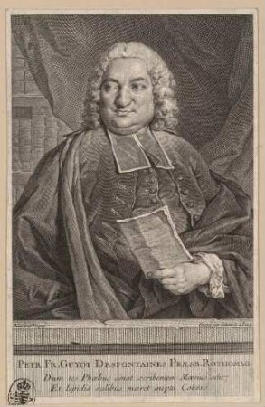 Bildnis Desfontaines, Pierre François Guyot