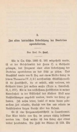 650-655 Zur alten lateinischen Uebersetzung der Doctrina apostolorum