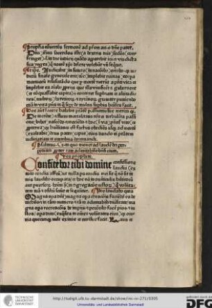 Psalmus Cx in quo monet ad laudem dei perpetuam propter tam admirabile beneficium. Vox prophete.