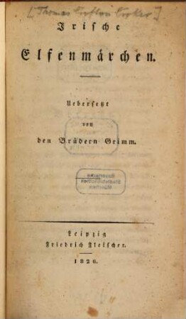 Irische Elfenmärchen